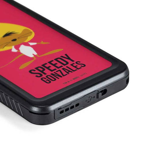 Looney Tunes Speedy Gonzales Identity Galaxy S24 Plus Waterproof Case